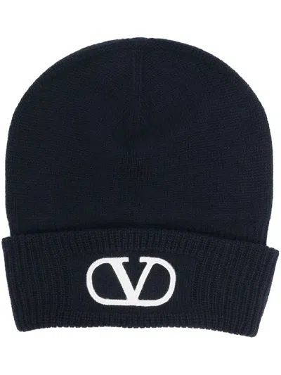 Valentino Garavani Vlogo Signature Aht In Black
