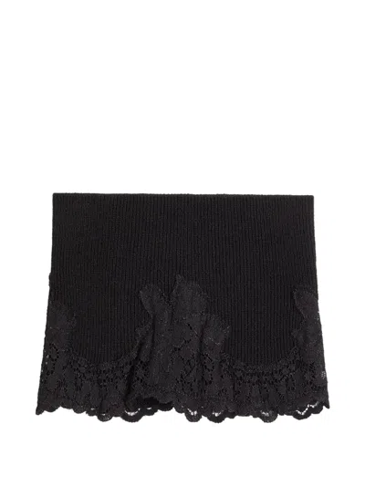 Valentino Garavani Vlogo-signature Headband In Black