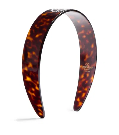 VALENTINO GARAVANI VLOGO SIGNATURE HEADBAND