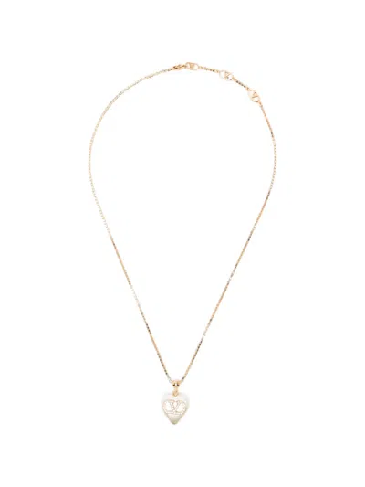 Valentino Garavani Gold-tone Vlogo Swarovski Crystal Mini Bracelet