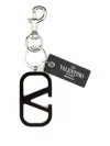 Valentino Vlogo Signature Metal Keychain