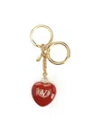 Valentino Vlogo Signature Keychain In Red