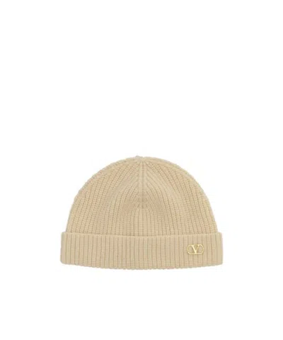 VALENTINO GARAVANI VALENTINO VLOGO SIGNATURE KNITTED BEANIE