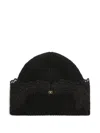 Valentino Vlogo Signature Lace Beanie In Brown