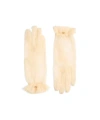 Valentino Embellished Cotton-blend Fishnet Gloves