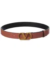 Valentino Vlogo Signature Leather Belt