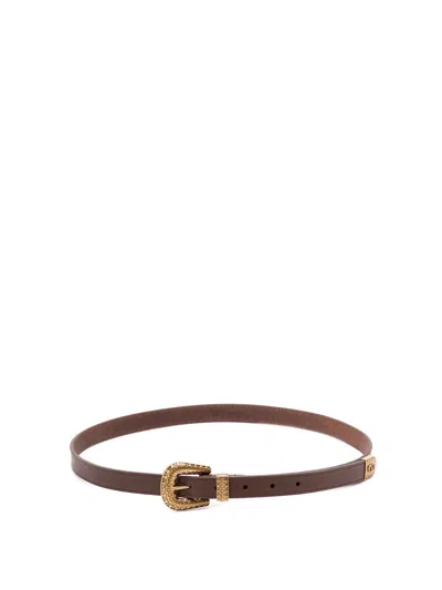 Valentino Garavani `vlogo Signature` Leather Belt