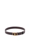 Valentino `vlogo Signature` Leather Belt