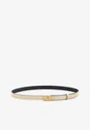 Valentino Vlogo Signature Leather Belt
