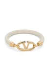 VALENTINO GARAVANI VLOGO-SIGNATURE LEATHER BRACELET