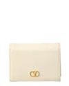 Valentino Vlogo Signature Leather Card Case