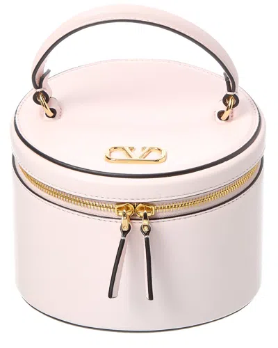 Valentino Garavani Valentino Vlogo Signature Leather Cosmetic Case