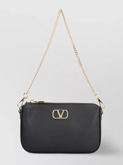 Valentino Garavani Vlogo Signature Leather Crossbody Bag