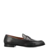 Valentino Garavani Valentino Vlogo Signature Leather Loafers In Black