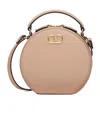 Valentino Mini Vlogo Signature Shoulder Bag In Nude