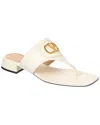 Valentino Vlogo Signature Slip-on Sandals In White