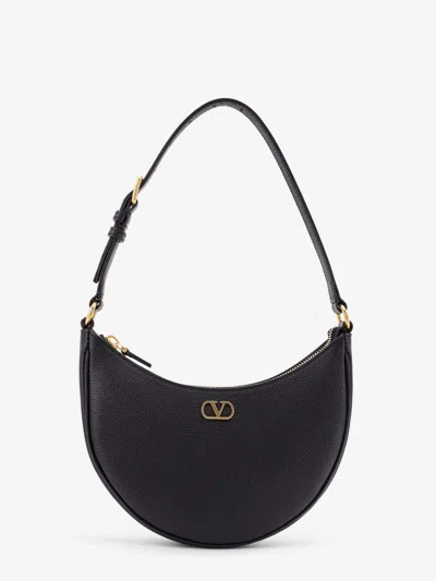 VALENTINO GARAVANI VLOGO SIGNATURE LEATHER SHOULDER BAG