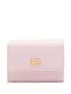 Valentino Women's Vlogo Signature Leather Wallet In Pink