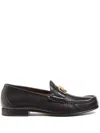 Valentino Garavani Vlogo Signature Buffalo Loafer 20mm Woman Black 40.5 In Black
