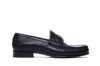 Valentino Garavani Vlogo Signature Loafer With Gold-tone Logo Detail In Black