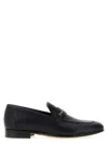 Valentino Garavani Men Vlogo Signautre Leather Loafers In Black