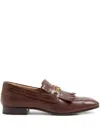 Valentino Garavani Vlogo Signature Loafers In Brown