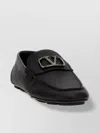 Valentino 'vlogo Signature' Loafers In Textured Leather