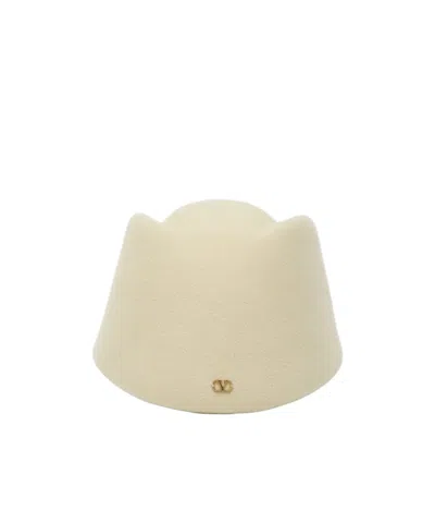 Valentino Garavani Vlogo Signature Merino Wool Hat