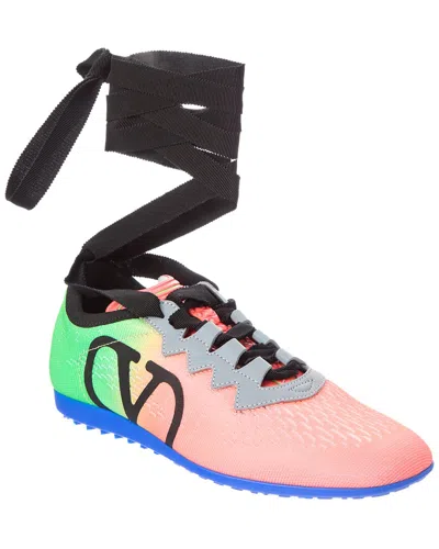 Valentino Garavani Valentino Leather Sneaker In Pink