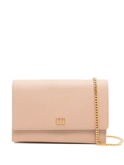 Valentino Garavani Vlogo Signature Mini Bag In Neutral