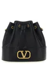 Valentino Garavani Vlogo Signature Mini Bucket Bag Crossbody Bags Black