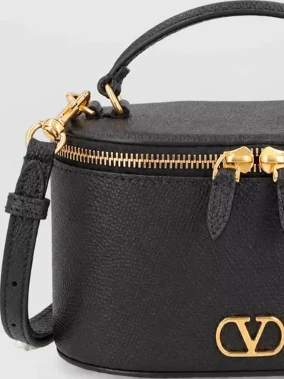 Valentino Garavani Vlogo Signature Mini Leather Clutch Bag