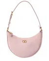 Valentino Garavani Valentino Vlogo Signature Mini Leather Hobo Bag In Pink