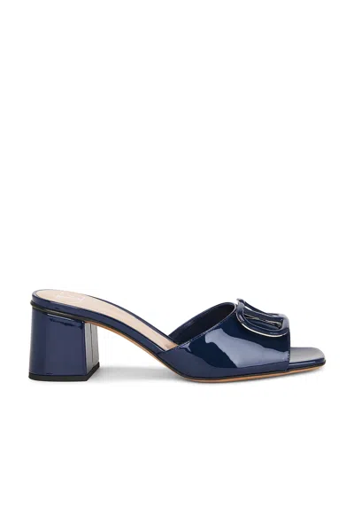 Valentino Garavani Vlogo Signature Mule In Blue