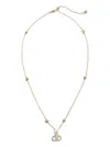 Valentino Vlogo Signature Necklace In Gold