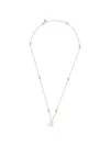 Valentino "vlogo Signature" Necklace In Silver