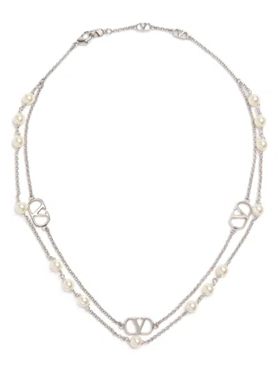 VALENTINO GARAVANI VLOGO SIGNATURE NECKLACE