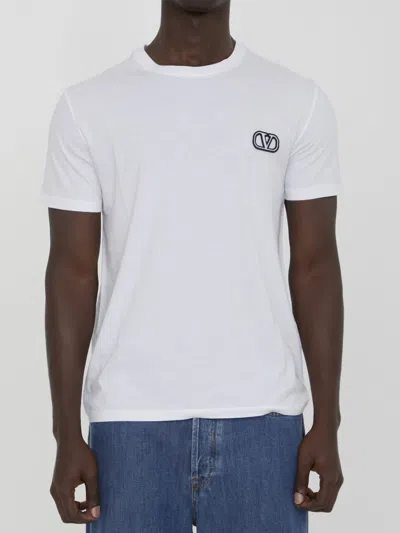 VALENTINO VLOGO SIGNATURE PATCH T-SHIRT
