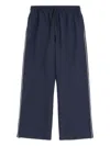 Valentino `vlogo Signature` Track Pants In 蓝色