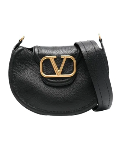 VALENTINO GARAVANI VALENTINO VLOGO SIGNATURE FOLDOVER TOP SHOULDER BAG