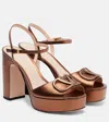 Valentino Vlogo Signature Platform Sandals