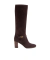 Valentino Vlogo Thigh Boots