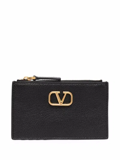 Valentino Garavani Vlogo Signature Purse In Black