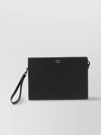Valentino Garavani Vlogo Signature Rectangular Shape Wrist Strap