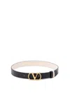 Valentino Garavani Women Vlogo Signature Leather Reversible Belt