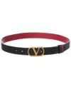 Valentino Vlogo Signature Reversible Leather Belt
