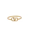 Valentino Vlogo Signature Ring In Gold