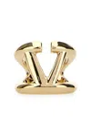 Valentino Rings With Open Design And Polished Finish In Gold