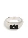 Valentino Vlogo Signature Ring In Silver