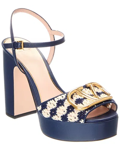 Valentino Garavani Valentino Vlogo Signature Sandal In Multi